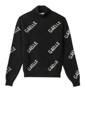 Gaelle Damen Rollkragenpullover - Schwarz