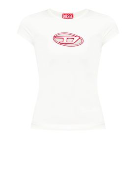 T-shirt Diesel T-Angie da Donna - Bianco