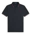 polo fred perry twin tipped da uomo - verde