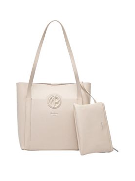 Borsa Shopper Pepe Jeans Colbie da Donna - Bianco
