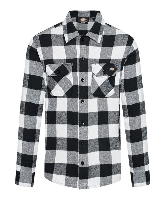 Dickies Sacramento Shirt Evergreen Spr Men's Casual Shirt Black