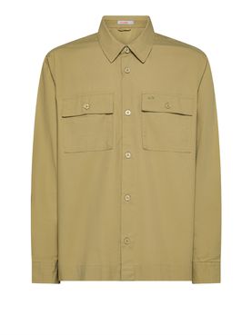 Camicia Casual Sun68 Overshirt da Uomo - Beige