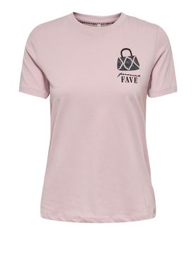T-shirt Only Kita Bags da Donna - Rosa