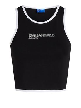 Top Karl Lagerfeld da Donna - Nero