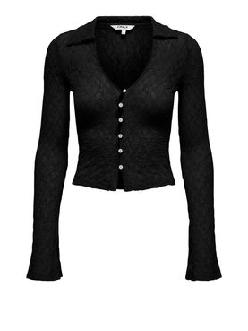 Women's Only Pusle Lace Sweater - Black