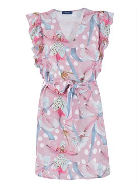 Yes Zee Mini Dress Pink - Women's