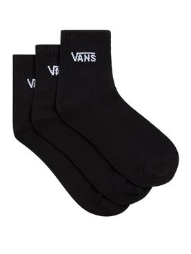 Calzini Vans Classic Half Crew da Donna - Nero