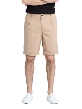 Bermuda Casual 40Weft Chino da Uomo - Beige