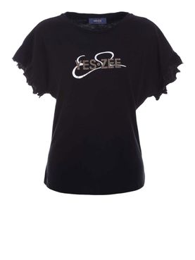 T-shirt Yes Zee da Donna - Nero