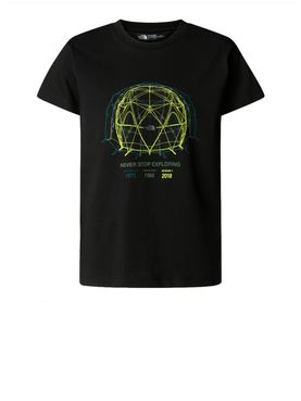 T-shirt The North Face Graphic Relaxed da Uomo - Nero