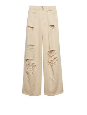 Jeans Straight Aniye By Chloe da Donna - Avorio