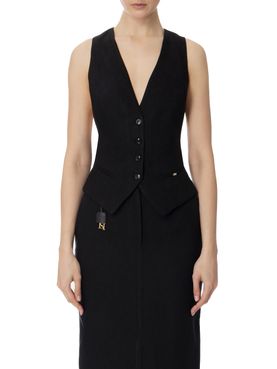 Gilet Elisabetta Franchi da Donna - Nero