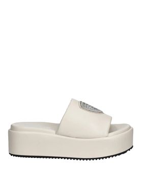 Blauer Opal03 Damenschuhe - Elfenbein