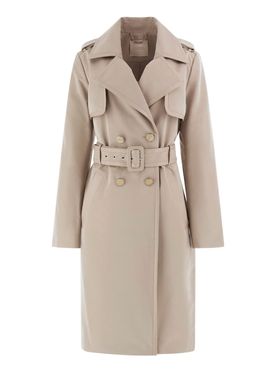 Guess Trench Coat Beige - Women's