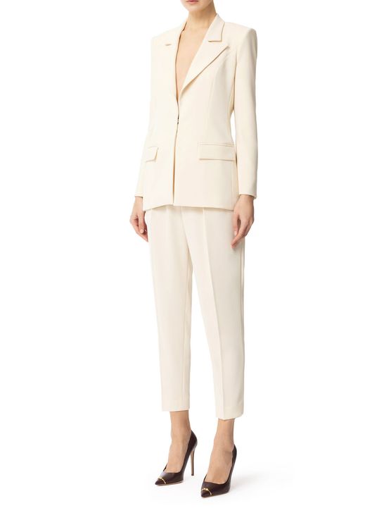 セットアップ ELISABETTA FRANCHI Women Suits LAB75951E2DJ4 Yellow Elisabetta Franchi Women's Suit - Yellow | Zedstore