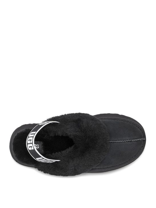 Ciabatte Ugg Funkette da Donna Nero Zedstore