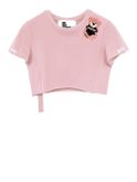 t-shirt mod wave movement unisex - rosa