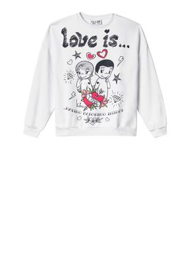 Gaelle Sweatshirt Weiß - Damen