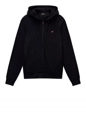 Napapijri Balis Fzh Sum Men's Zip Sweatshirt - Black