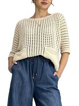 Maglia Kocca Mirabelle da Donna - Beige