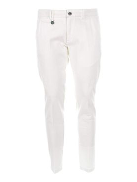 Yes Zee Men's Chino Trousers - White
