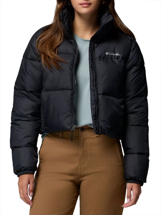 Piumino Columbia da Donna Nero Zedstore