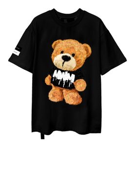 Mod wave movement T-shirt Black - Unisex