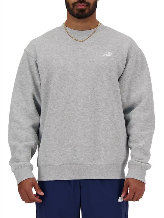New Balance Sweatshirt Grey Men's Zedstore