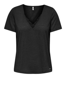 Only T-shirt Schwarz - Damen