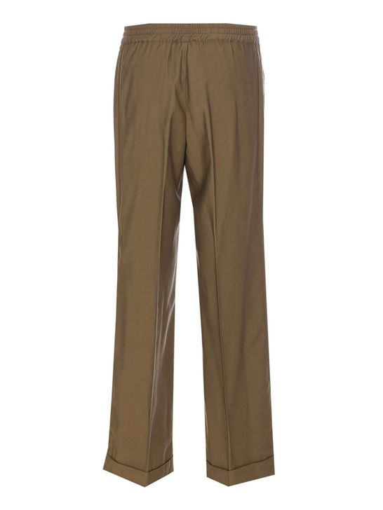 パンツ LIU JO Women Straight Pants CA5333T2508 X0662 Green Liu Jo Straight Pants Green - Women's | Zedstore