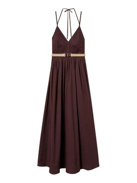 Twin Set Longuette-Kleid Braun - Damen