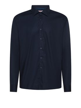 Camicia Sun68 Popeline Stretch da Uomo - Blu
