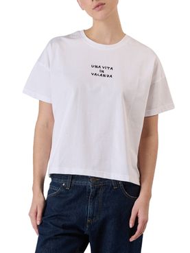 T-shirt Superculture da Donna - Bianco