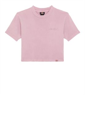 T-shirt Dickies Plentywood da Donna - Rosa