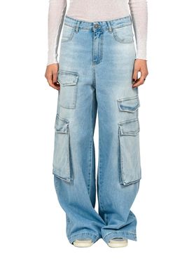 GoD SAVE DENIM Cargo Jeans Denim - Damen