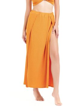 Gonna Mare Cotazur da Donna - Arancione