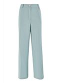 pantalone palazzo yes zee da donna - celeste