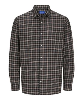 Jack and Jones Herren Joshua Freizeithemd - Grau