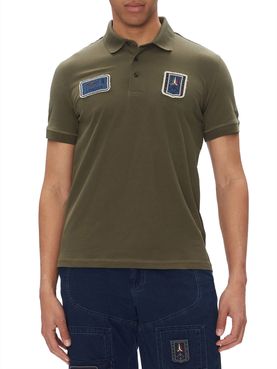 Aeronautica Militare Men's Polo - Green