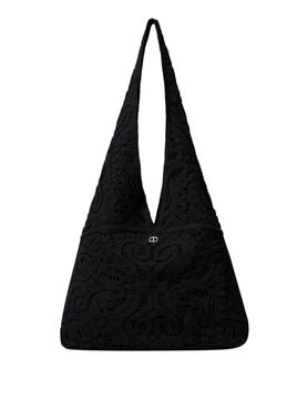 Borsa a Tracolla Twin Set da Donna - Nero