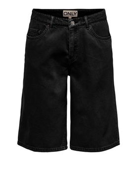 Women's Only Silla Long Jeans Shorts - Black
