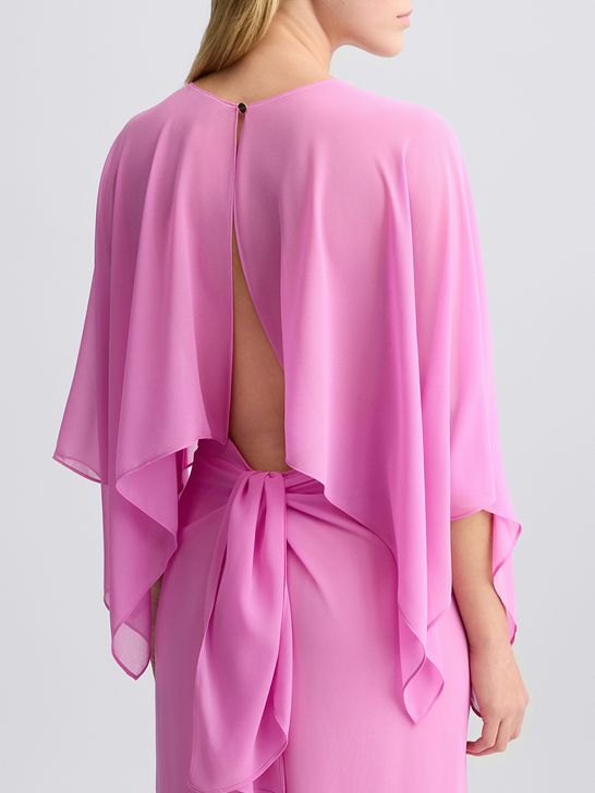 Liu Jo Longuette Dress Fuchsia - Women's | Zedstore
