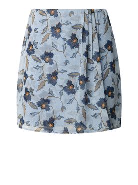 Pepe Jeans Damen Emily Minirock - Blau
