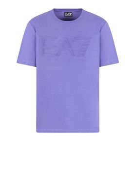 T-shirt Ea7 da Uomo - Viola