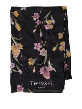 Twin Set Scarf Black - Women's