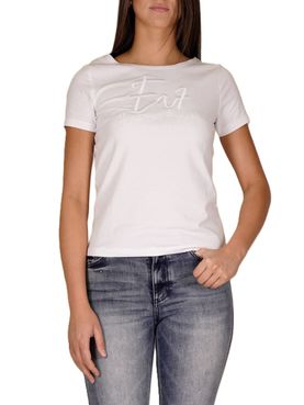 Ea7 T-shirt White - Women's