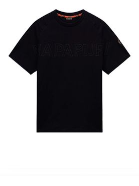 T-shirt Napapijri S-Ambra da Uomo - Nero