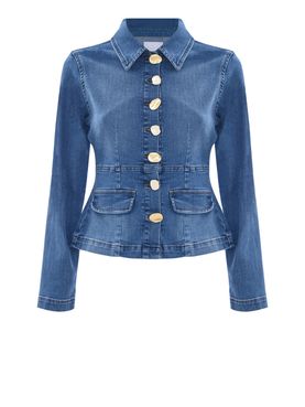 Giubbino di Jeans Kocca Nersa da Donna - Denim