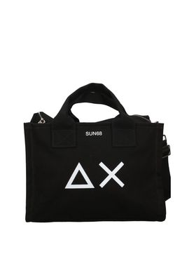 Borsa Mare Sun68 Canvas da Donna - Nero