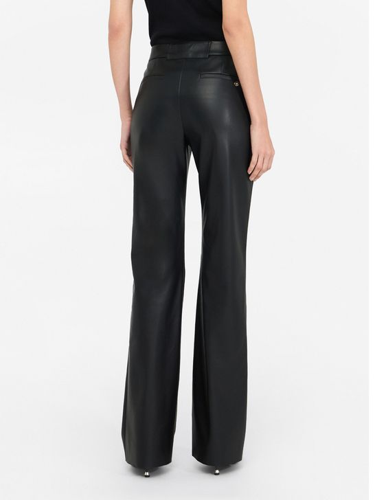 Liu Jo Flared Pants Black - Women's | Zedstore